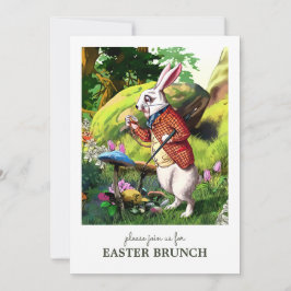 Uitnodigingen voor Pasen Bunny Easter Brunch