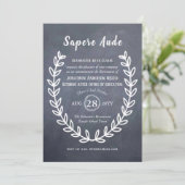 Uitnodigingen voor pensioen van docenten Professor (Staand voorkant)