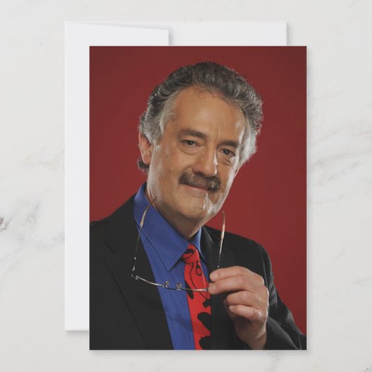 Uitnodigingen voor pensioen van docenten Professor (Achterkant)