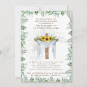 Uitnodigingen voor pensionering van priester, domi (Voorkant)