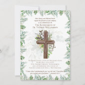 Uitnodigingen voor pensionering van priester, pred (Voorkant)