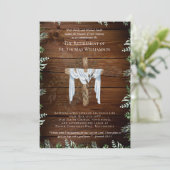 Uitnodigingen voor pensionering van priester, pred (Staand voorkant)