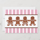 Uitnodigingen voor peperkoek (Voorkant)