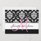 Uitnodigingen voor persoonlijk donkere bruiloft (Voorkant)