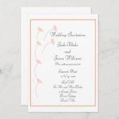 Uitnodigingen voor persoonlijk huwelijk (Voorkant / Achterkant)