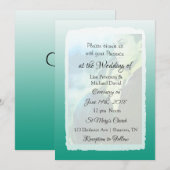 Uitnodigingen voor persoonlijke fotoweddenschappen (Voorkant / Achterkant)