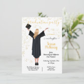 Uitnodigingen voor persoonlijke portretcursus (Staand voorkant)