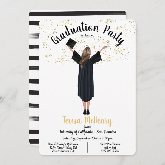 Uitnodigingen voor persoonlijke portretcursus (Voorkant / Achterkant)