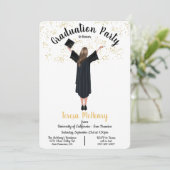 Uitnodigingen voor persoonlijke portretcursus (Staand voorkant)