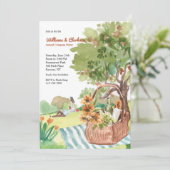 Uitnodigingen voor picknick (Staand voorkant)