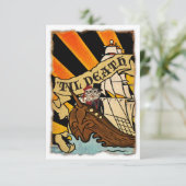 uitnodigingen voor piratenschepen (Staand voorkant)