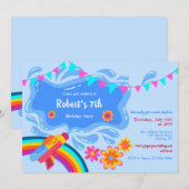 Uitnodigingen voor Pistool in water (Voorkant / Achterkant)