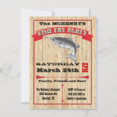 Uitnodigingen voor Poster van bijtende viskwekerij (Voorkant)