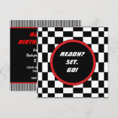 Uitnodigingen voor racehandelaars (Voorkant / Achterkant)