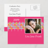 Uitnodigingen voor retrodiploma's (Voorkant / Achterkant)