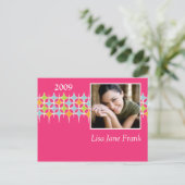 Uitnodigingen voor retrodiploma's (Staand voorkant)