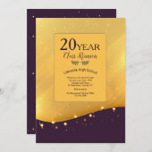 Uitnodigingen voor reünie van de Starlight-klasse (Voorkant / Achterkant)