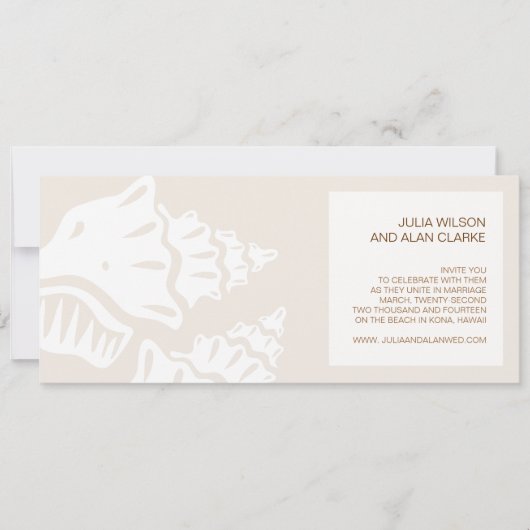 Uitnodigingen voor ridderbruiloft elegant modern d (Voorkant)