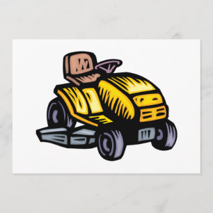 Uitnodigingen voor Riding Lawn Mower
