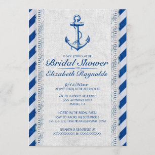 Uitnodigingen voor Robuuste anker Nautical Bridal