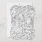 Uitnodigingen voor roze prinses kroon 1e verjaarda (Achterkant)