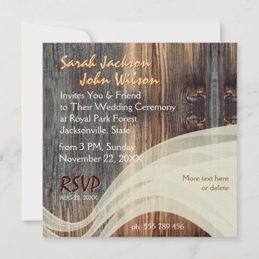 Uitnodigingen voor Rustige  motorfietsen (Achterkant)