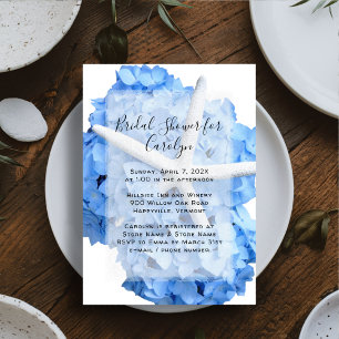 Uitnodigingen voor Seaside Garden Bridal Shower