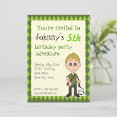 Uitnodigingen voor speciale verjaardagspublicaties (Staand voorkant)