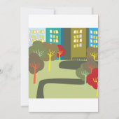 Uitnodigingen voor stadspark (Voorkant)