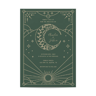 Uitnodigingen voor Stardust Wedding
