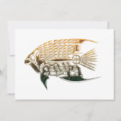 Uitnodigingen voor steampunkvissen (Voorkant)