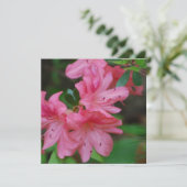 Uitnodigingen voor Struik Azalea (Staand voorkant)