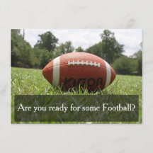 Uitnodigingen voor Superbowl Party