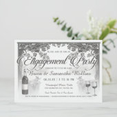 Uitnodigingen voor Supreme Engagement Party V02 (Staand voorkant)