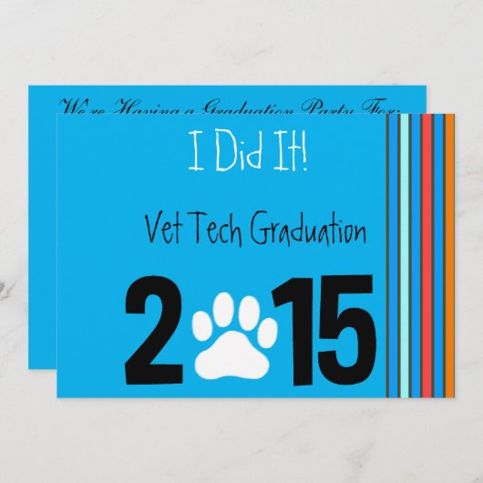 Uitnodigingen voor technische opleiding 2015 (Voorkant / Achterkant)