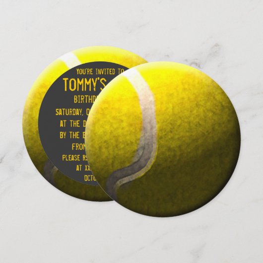 Uitnodigingen voor themaconceregels in het kader v (Voorkant / Achterkant)