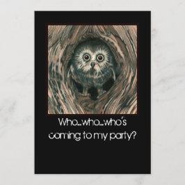 Uitnodigingen voor 'Thuis in een gat'