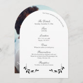 Uitnodigingen voor trouwfoto's (Voorkant / Achterkant)