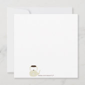 Uitnodigingen voor tuinthee-partij (Achterkant)