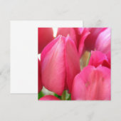 Uitnodigingen voor Tulp Bulbs (Voorkant / Achterkant)