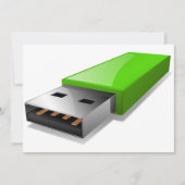 Uitnodigingen voor USB-flashstations (Voorkant)