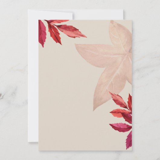 uitnodigingen voor valbruiloft (Achterkant)