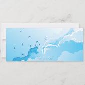 Uitnodigingen voor verjaardagsfeestje Kids Circus (Achterkant)