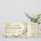 Uitnodigingen voor verlofpartijen (Staand voorkant)