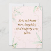 Uitnodigingen voor verloving (Achterkant)