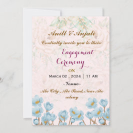 Uitnodigingen voor verloving