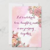 Uitnodigingen voor verloving (Achterkant)