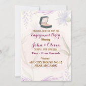 Uitnodigingen voor verloving (Voorkant)