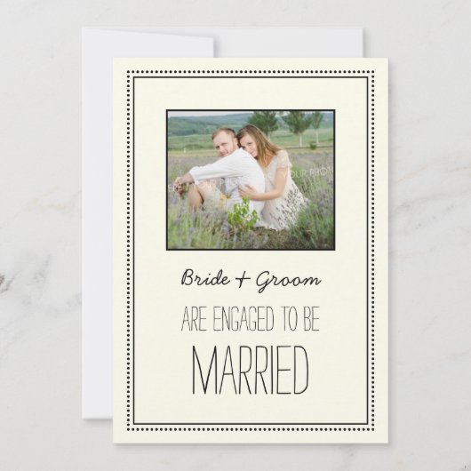 uitnodigingen voor verlovingsfeesten (Achterkant)