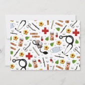 Uitnodigingen voor verpleegkundige graad (Achterkant)